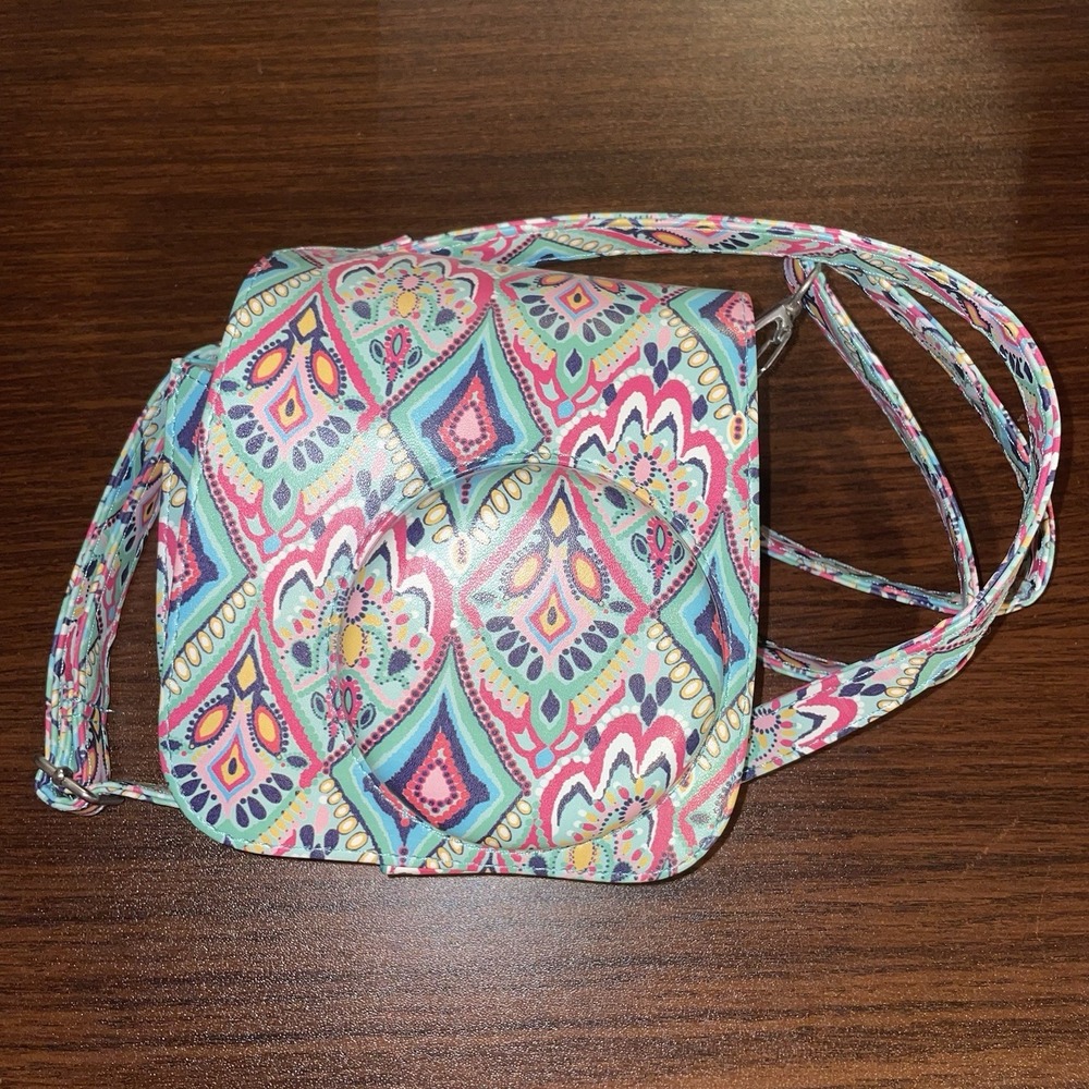 Fuji Camera mint Green Case Shoulder Bag Fuji Fujifilm‎ Instax Mini 8/8s/8+/9 PU